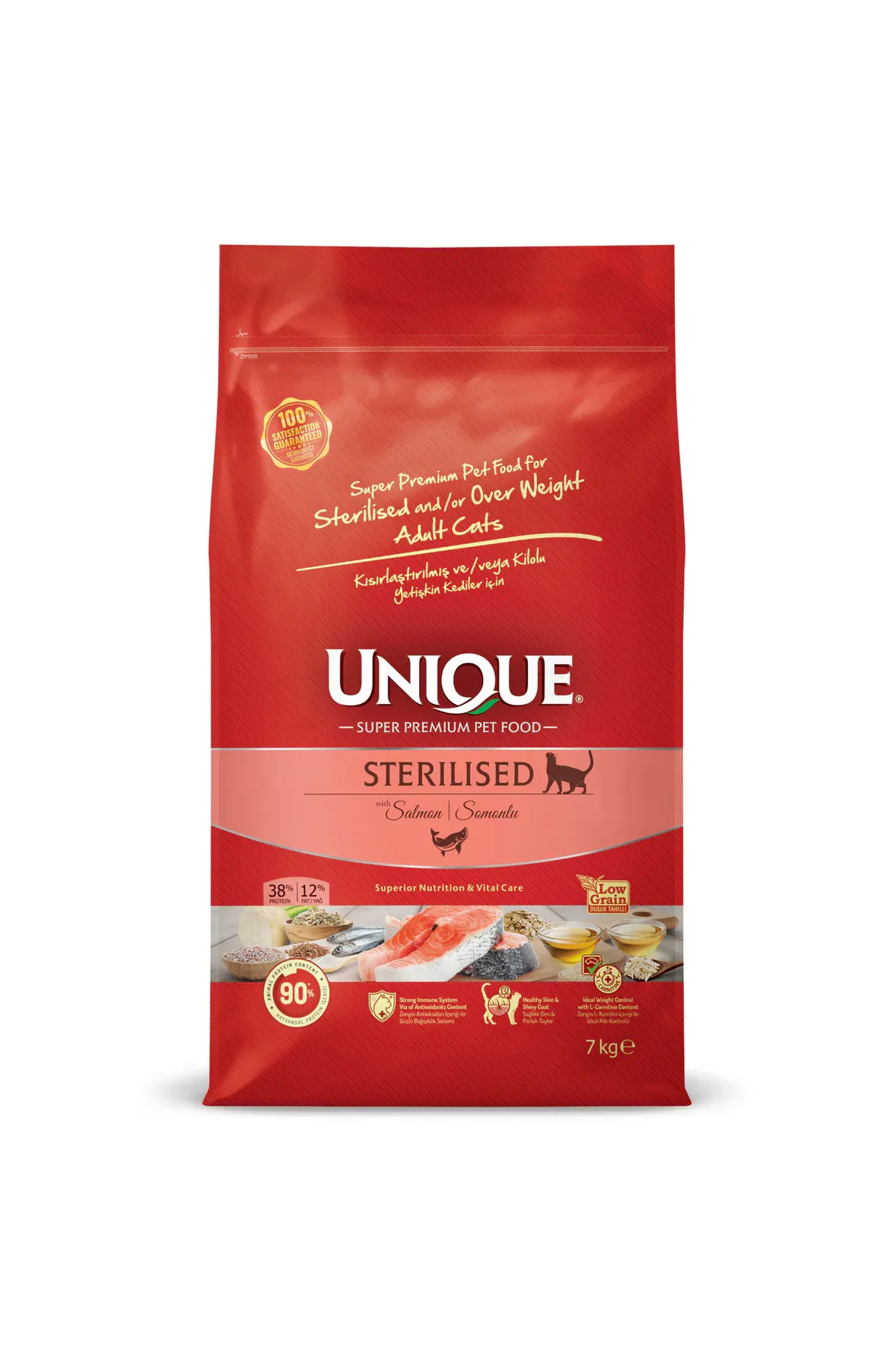Genel Markalar Adult Cat Sterilised With Salmon 7 Kg Kısır Kedi Maması