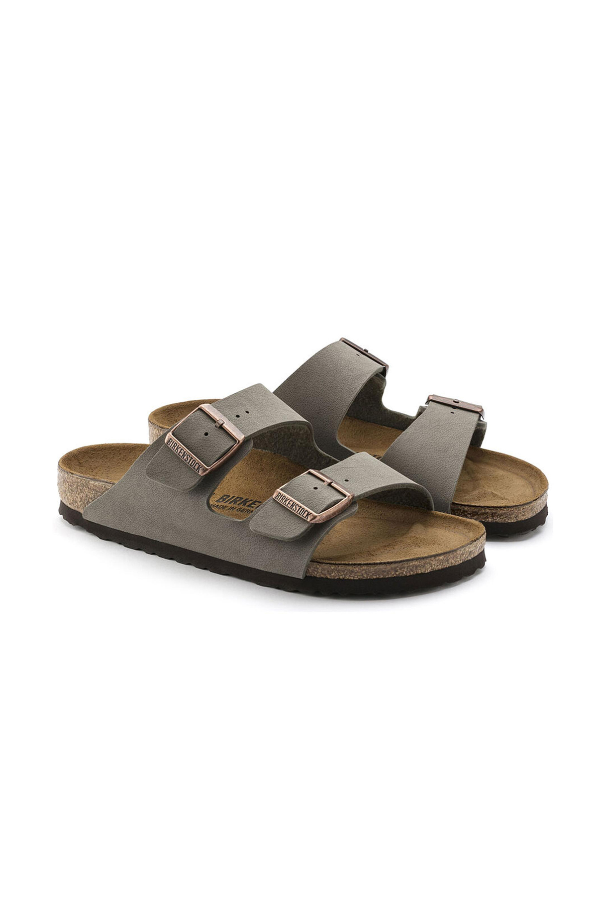 دمپایی آریزونا Bf Nu Unisex 151213-20316 خاکستری بیرکن استاک دمپایی Birkenstock