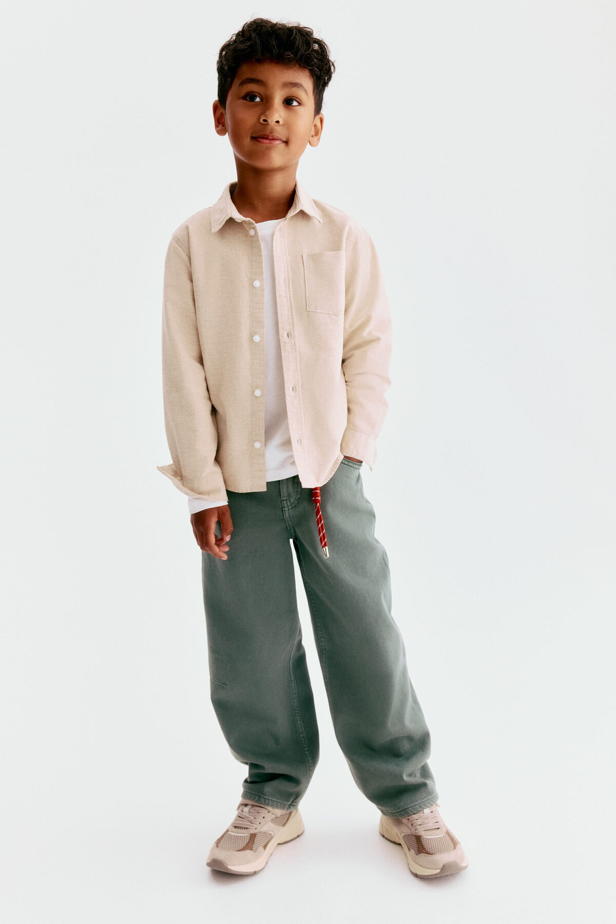 شلوار گاباردین مدل بشکه‌ای اچ اند ام شلوار H&M