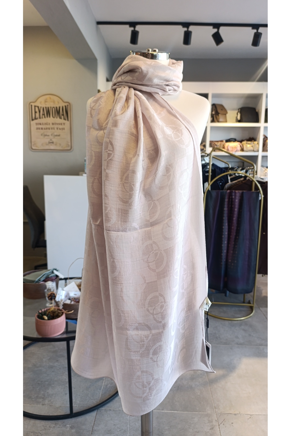 NOURA SCARF PAMUK LYOCELL ŞAL PIRLANTA ORİN