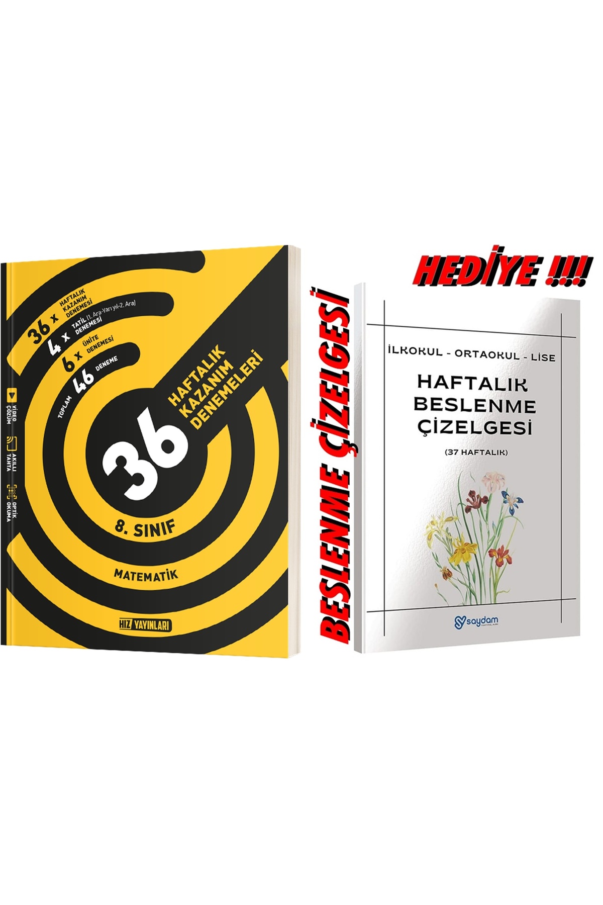 Hız Yayınları 8.SINIF LGS 2027 MÜFREDAT MATEMATİK 36 HAFTALIK