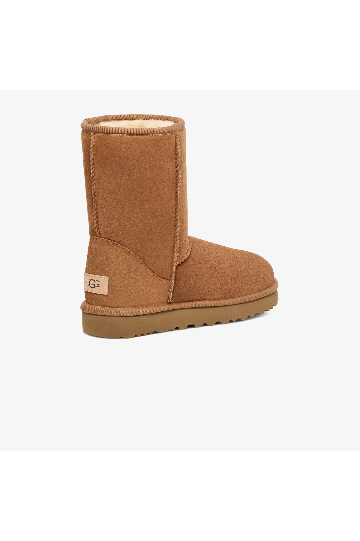 UGG Classic Short II Chesnut Kadın Kahverengi Yün Karışımlı Bot görsel 3