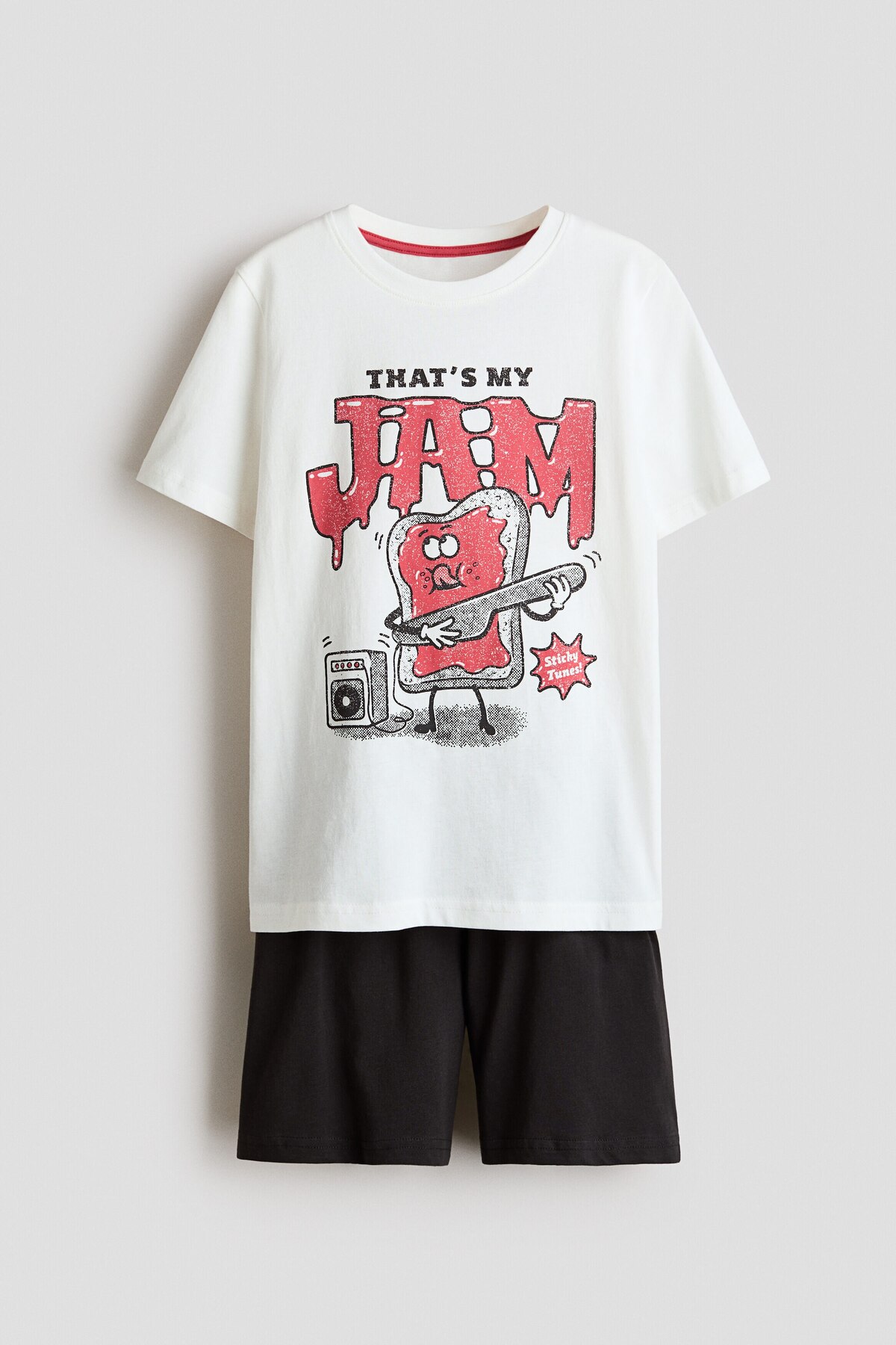 ست لباس خواب نخی و چاپی اچ اند ام ست پیژامه و لباس خواب H&M