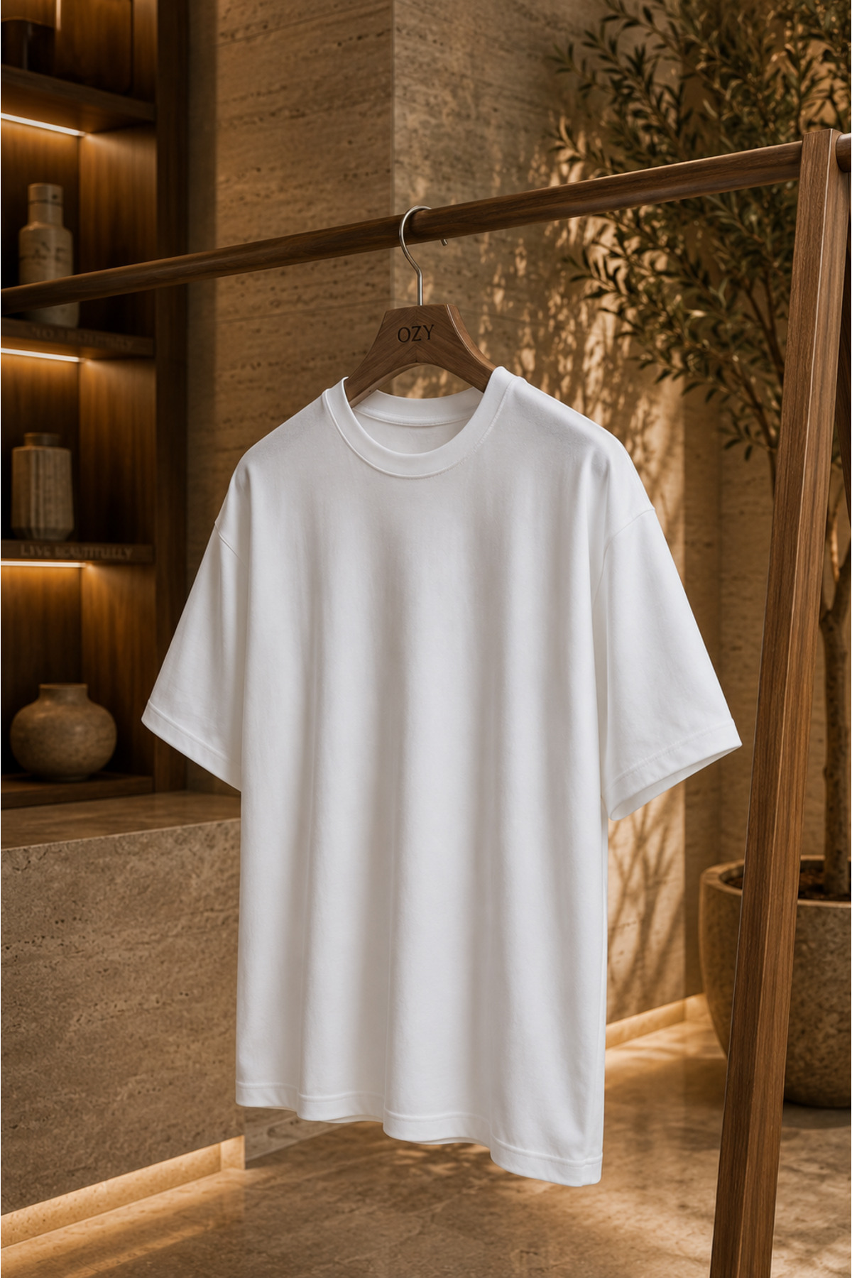 OZY Basic Basic Oversize Tshirt görsel 3