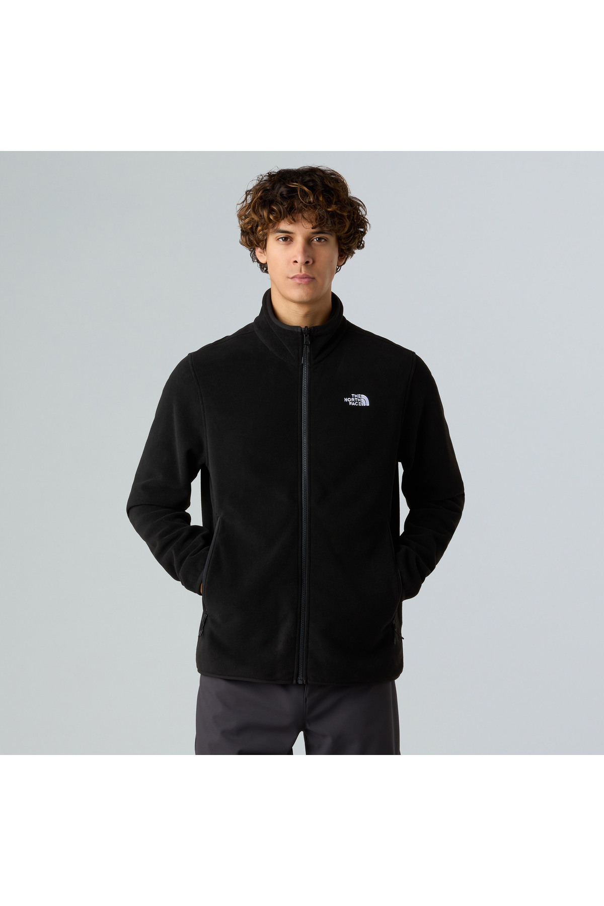 THE NORTH FACE Glacier Erkek Siyah Polar Ceket