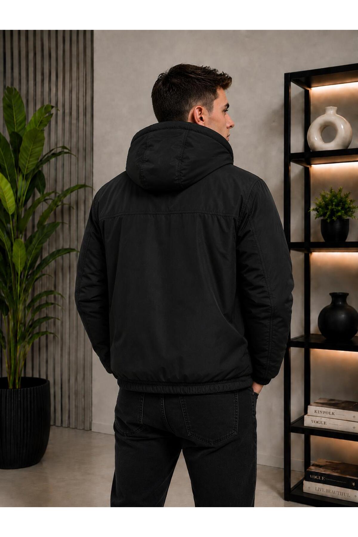 wesley wear YENİ SEZON YÜKSEK KALİTE YAĞMUR VE SU GEÇİRMEZ YAĞMURLUK RÜZGARLIK CEKET MONT görsel 3
