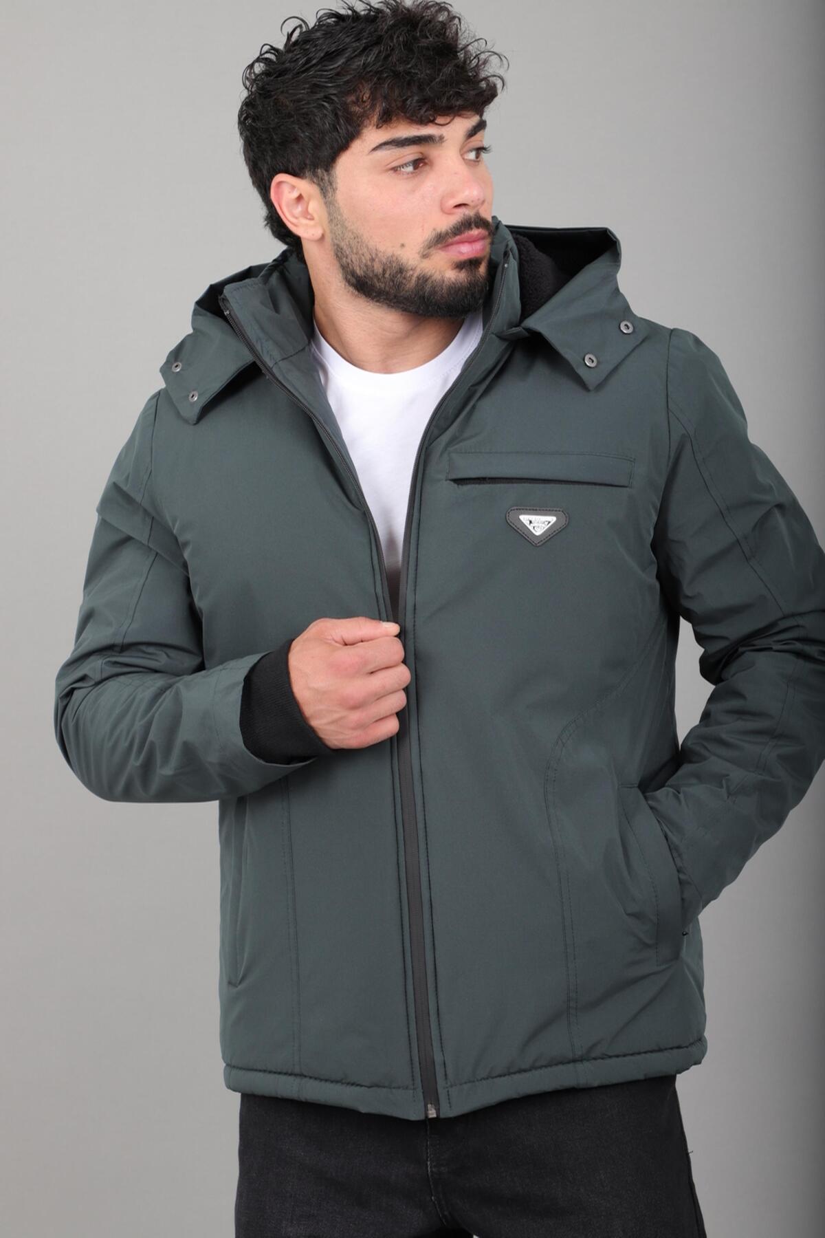 İçi Kürklü Spor Likralı Mont/Kaban PLDP3016_50509 — رنگارنگ — تصویر 5 از 8