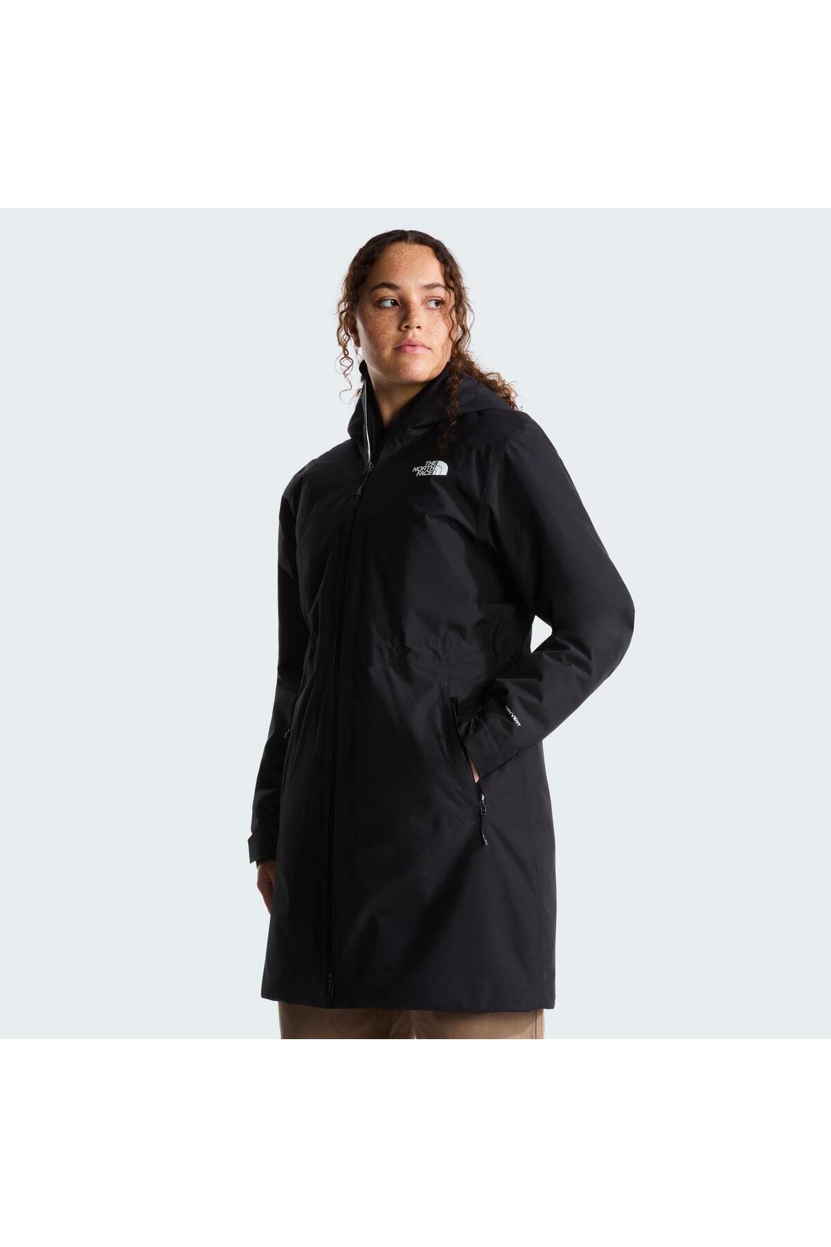 THE NORTH FACE W HIKESTELLER INSULATED PARKA Kadın Ceket NF0A8J68JK31 Siyah-L görsel 3