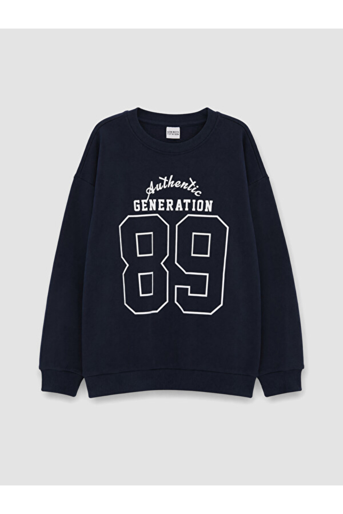 LC Waikiki Sparkling Choices from Shining Store Zero Roba Collar Printed Sweatshirt for Boys