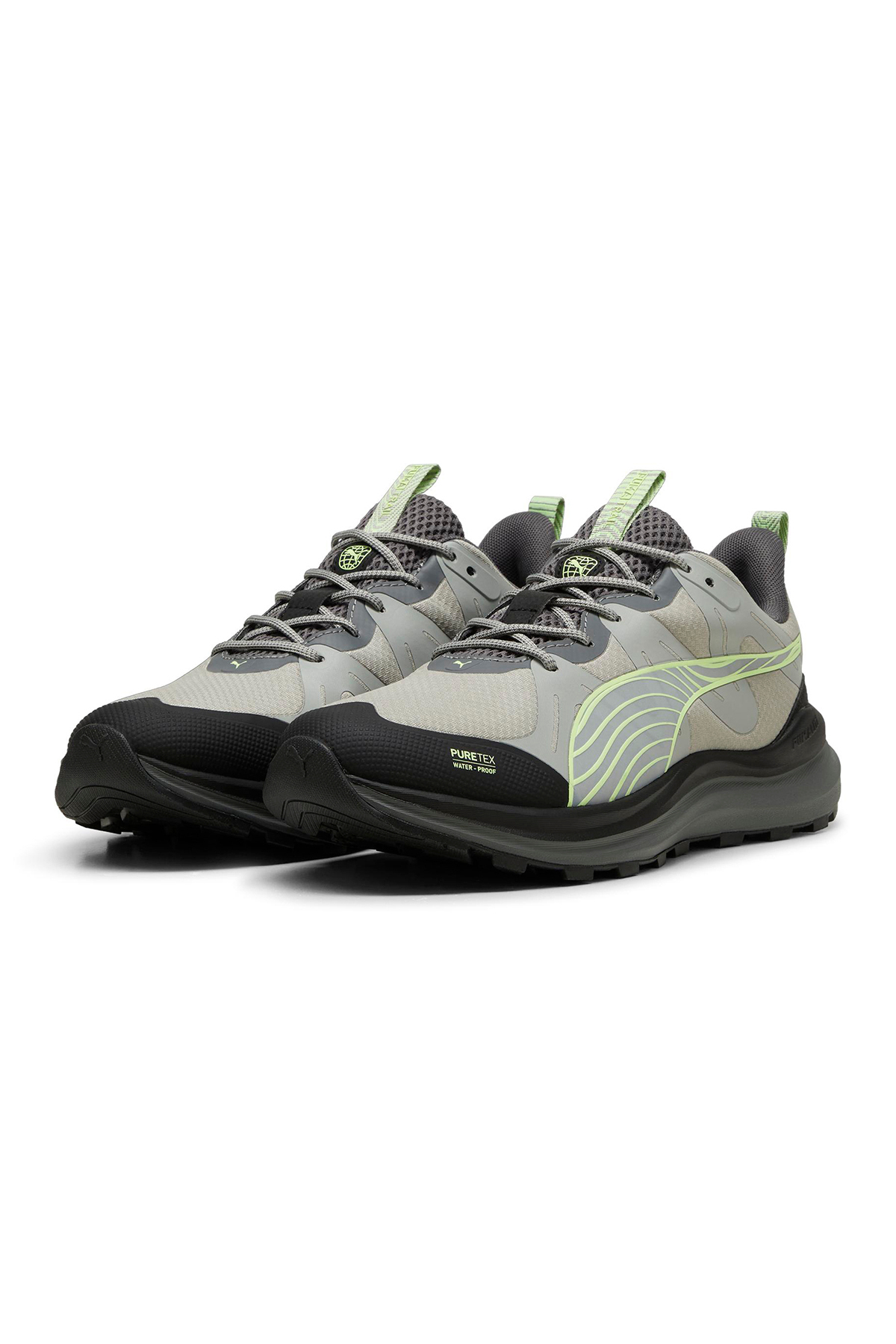 Puma 310095 Reflect Lite Trail PTX Pure-Tex® Outdoor Waterproof Unisex Spor Ayakkabı GRİ görsel 5