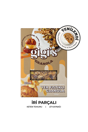 Gigis Food Yer Fıstıklı Granola
