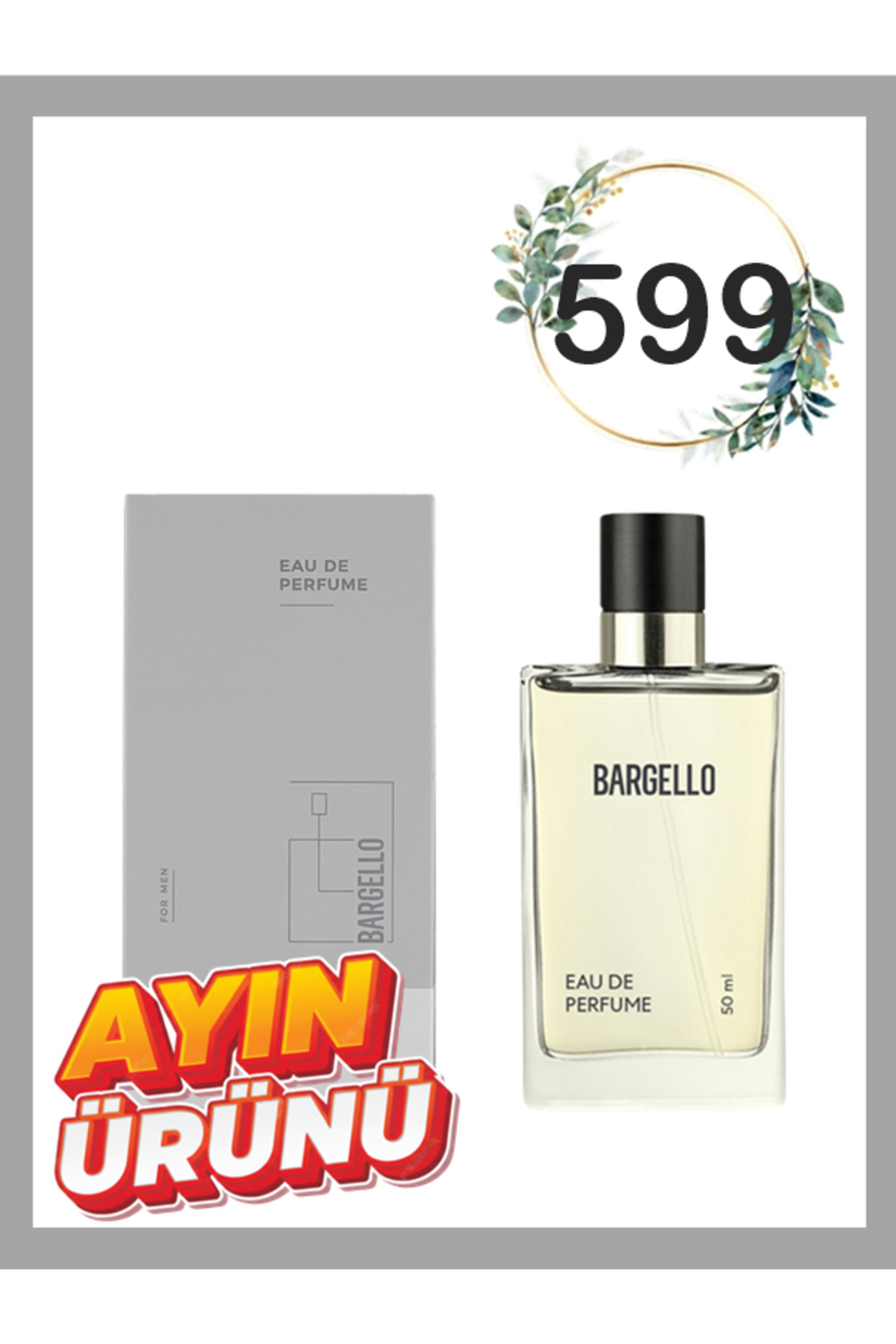 Bargello Erkek Parfüm 599 Woody 50 Ml Edp