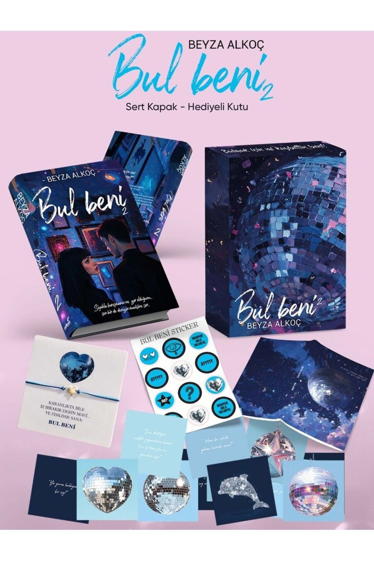 İndigo Kitap Bul Beni 2 Ciltli Özel Kutulu Beyza Alkoç gnydükkan