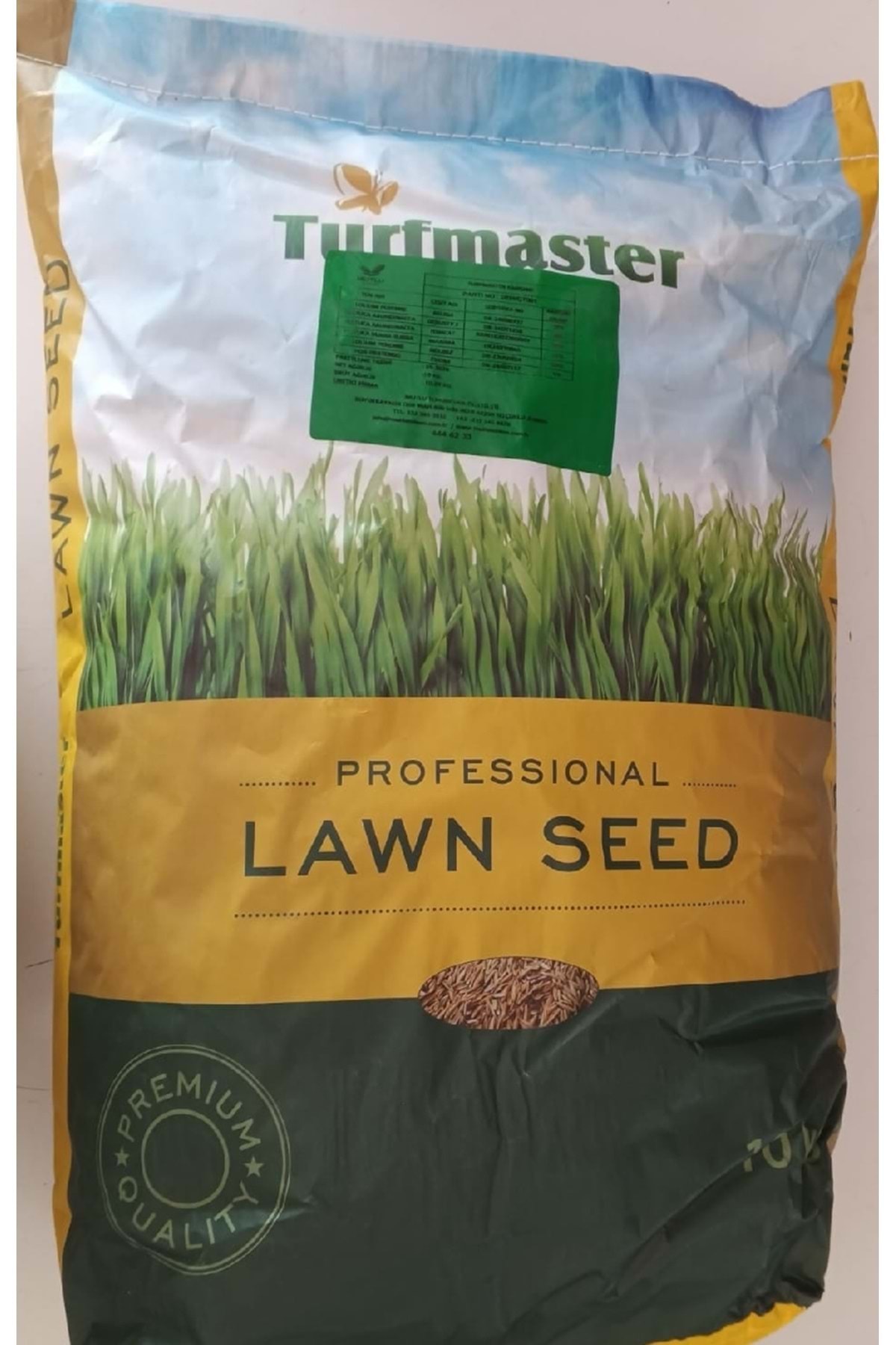 Mutlu Turfmaster İthal 6 lı Çim Karışımı, Lawn Seed. Lolium