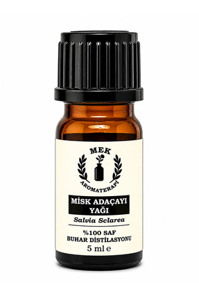 MEK Aromaterapi Misk Adaçayı Yağı 5 ml - Salvia Sclarea - %100 Saf