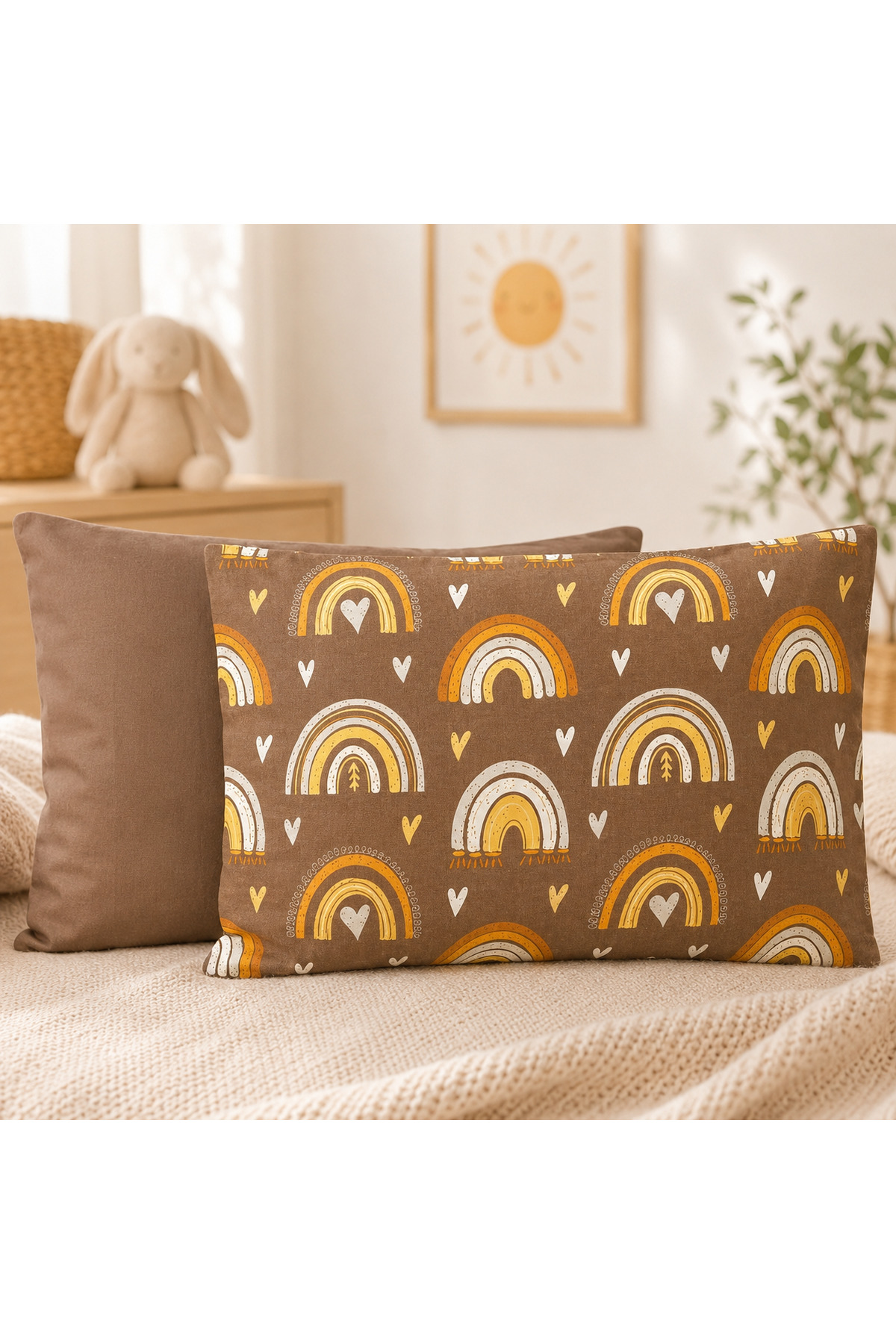100% Cotton 2-Piece Pillowcase Baby & Child 35 x 45 cm
