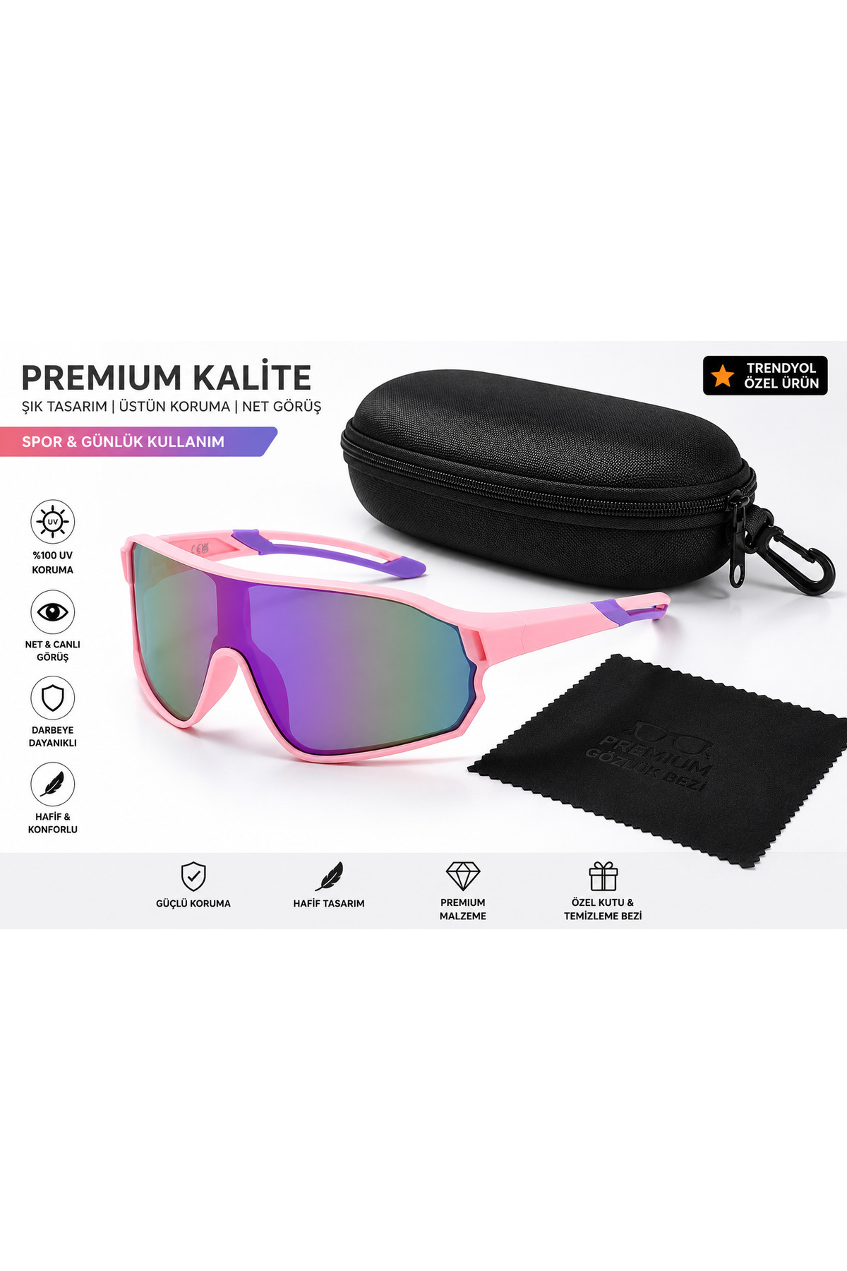 Triatlon & Koşu & Bisiklet Performans Gözlüğü