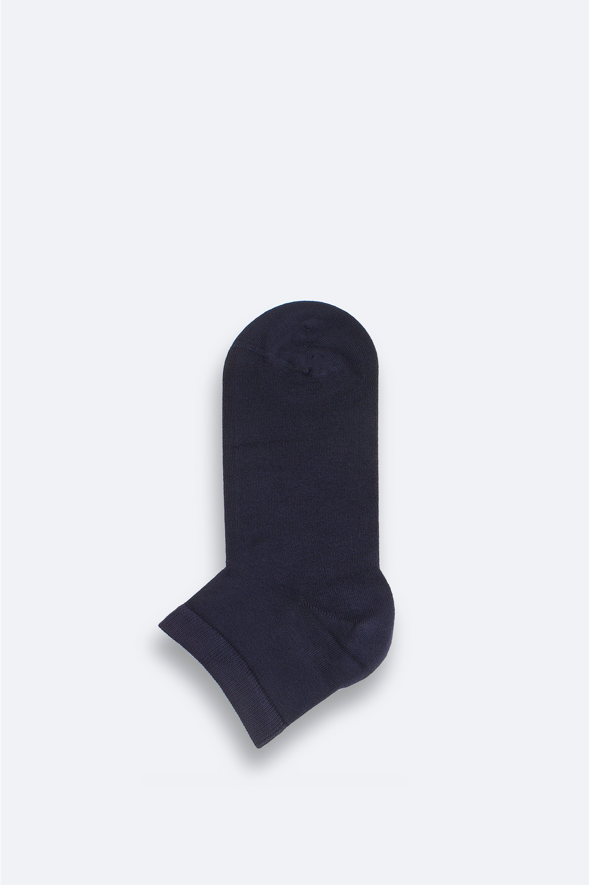 Men's Navy Blue Cotton Booties Socks B008556