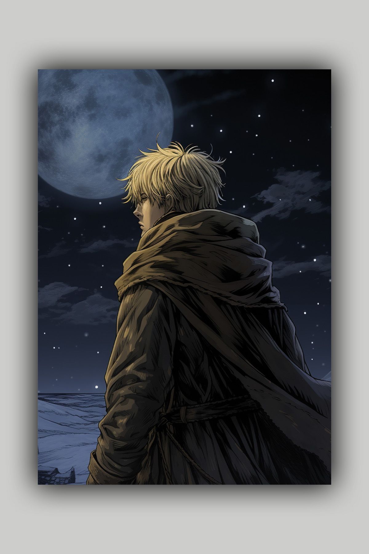 Luna Marissa Vinland Saga Poster Çerçevesiz Duvar Posteri - Fiyatı