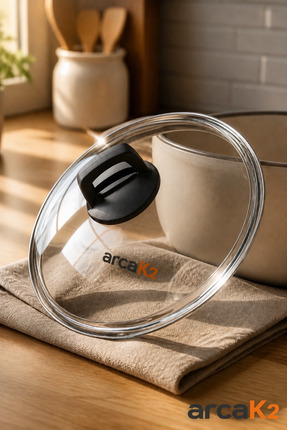 arcaK2 Pilav Tenceresi Için Orjinal Kulp Ve 26 Cm  Cam Kapak (dikkat Sadece C...