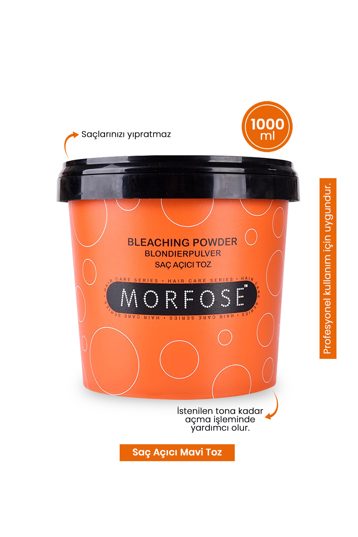 Mavi Toz Saç Açıcı Oryal 1000 gr 30 Volume Oksidan 1000 ml — 1100002013-1 — تصویر 5 از 5