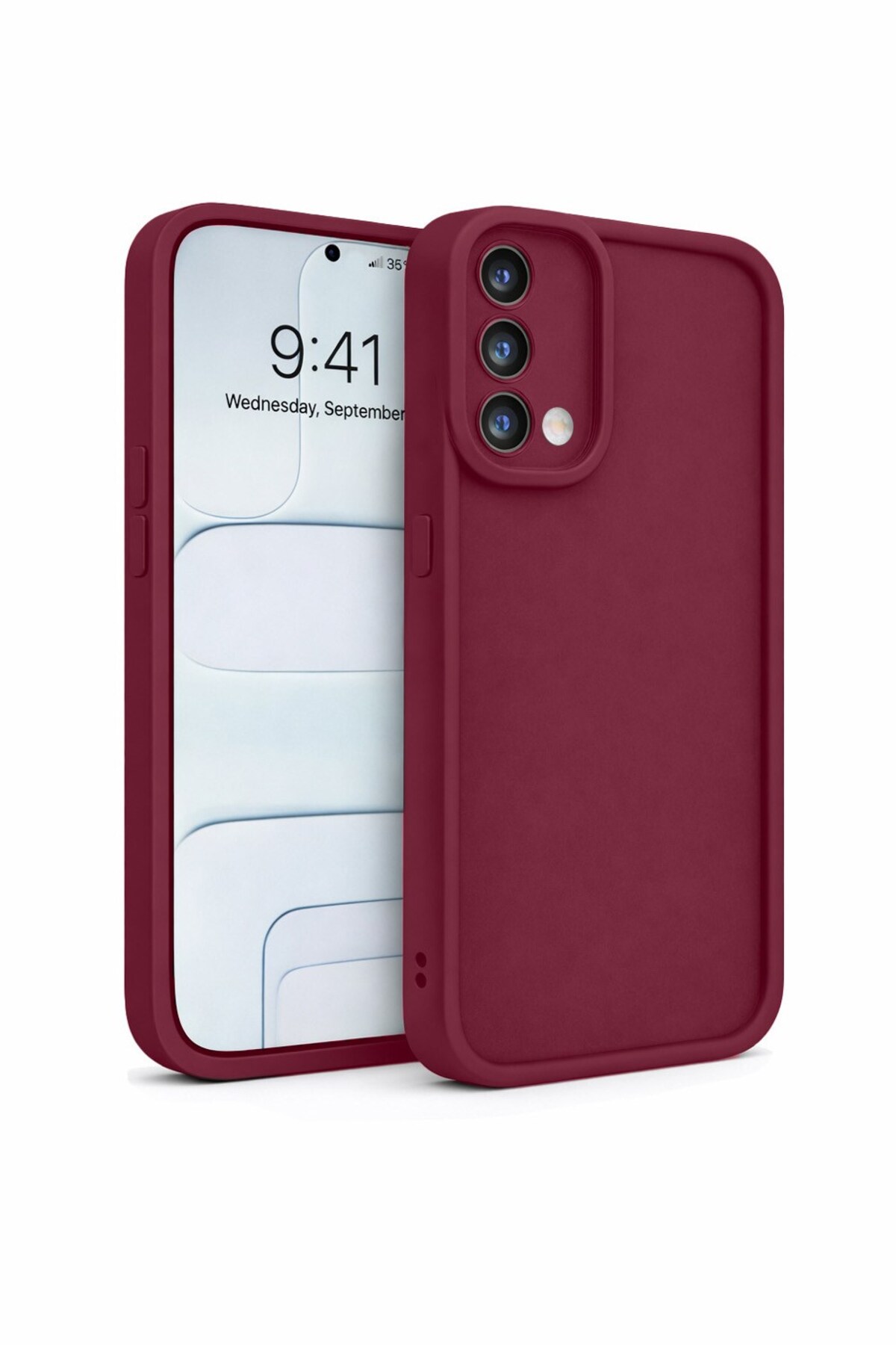 OPPO A74 4G Compatible Camera Protruding Matte Silicone Phone Case
