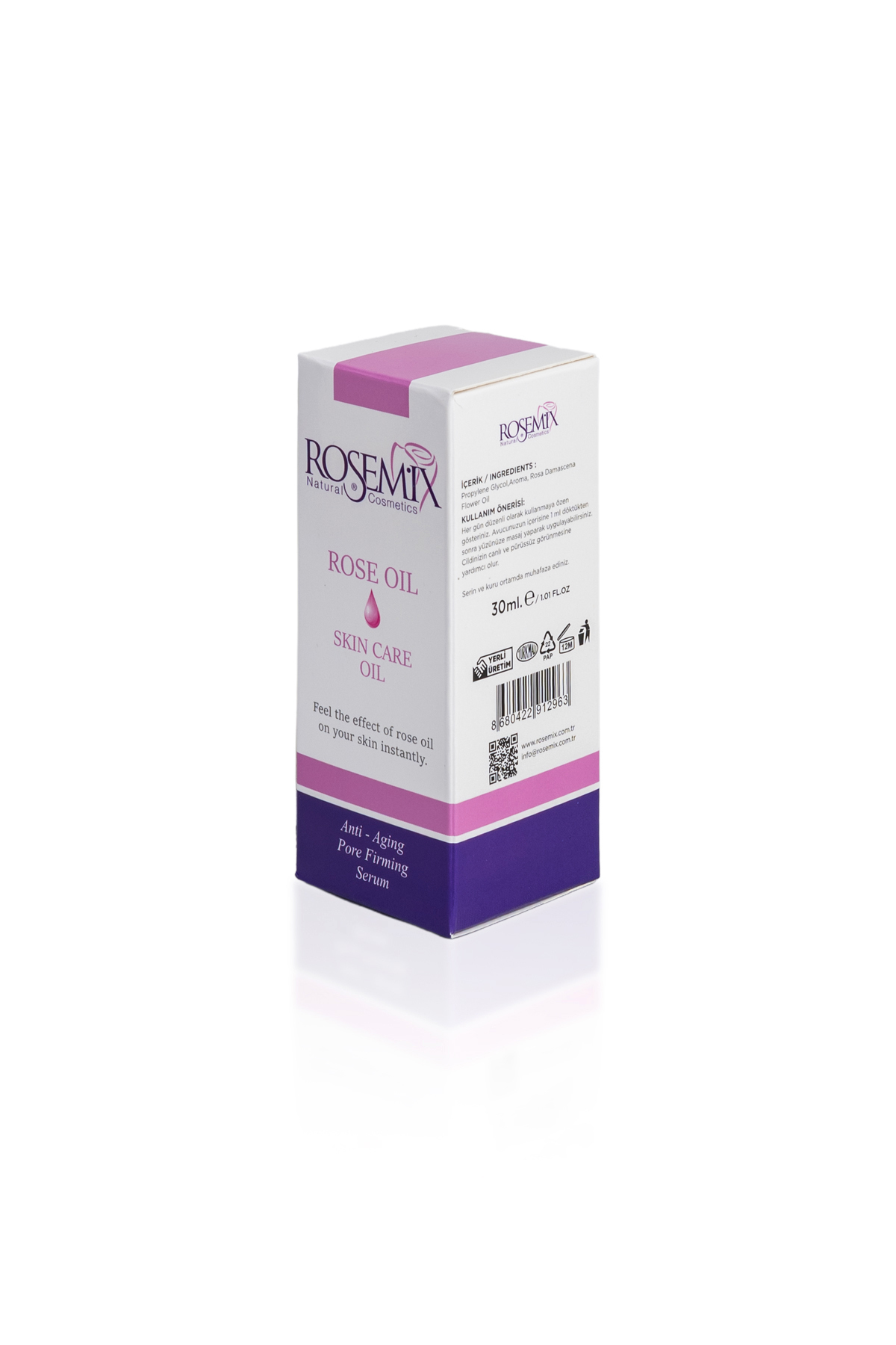 Cilt Bakım Serumu Gül Yağı 30 ml — 8680422912963 — تصویر 3 از 3