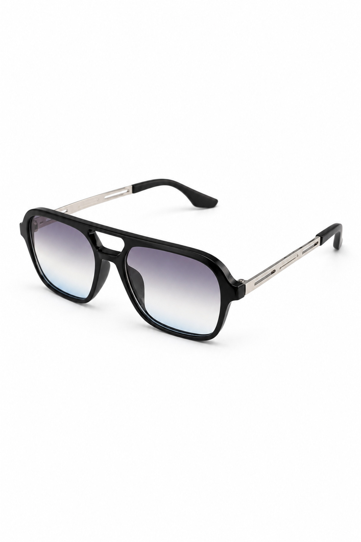 Eyesofia Swanky Lath Night Breeze Unisex Siyah Füme Güneş Gözlüğü görsel 3