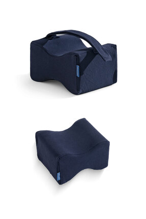 VİSCOTEX Ortopedik Diz Arası Yastık 25x20/15 Cm, Lacivert