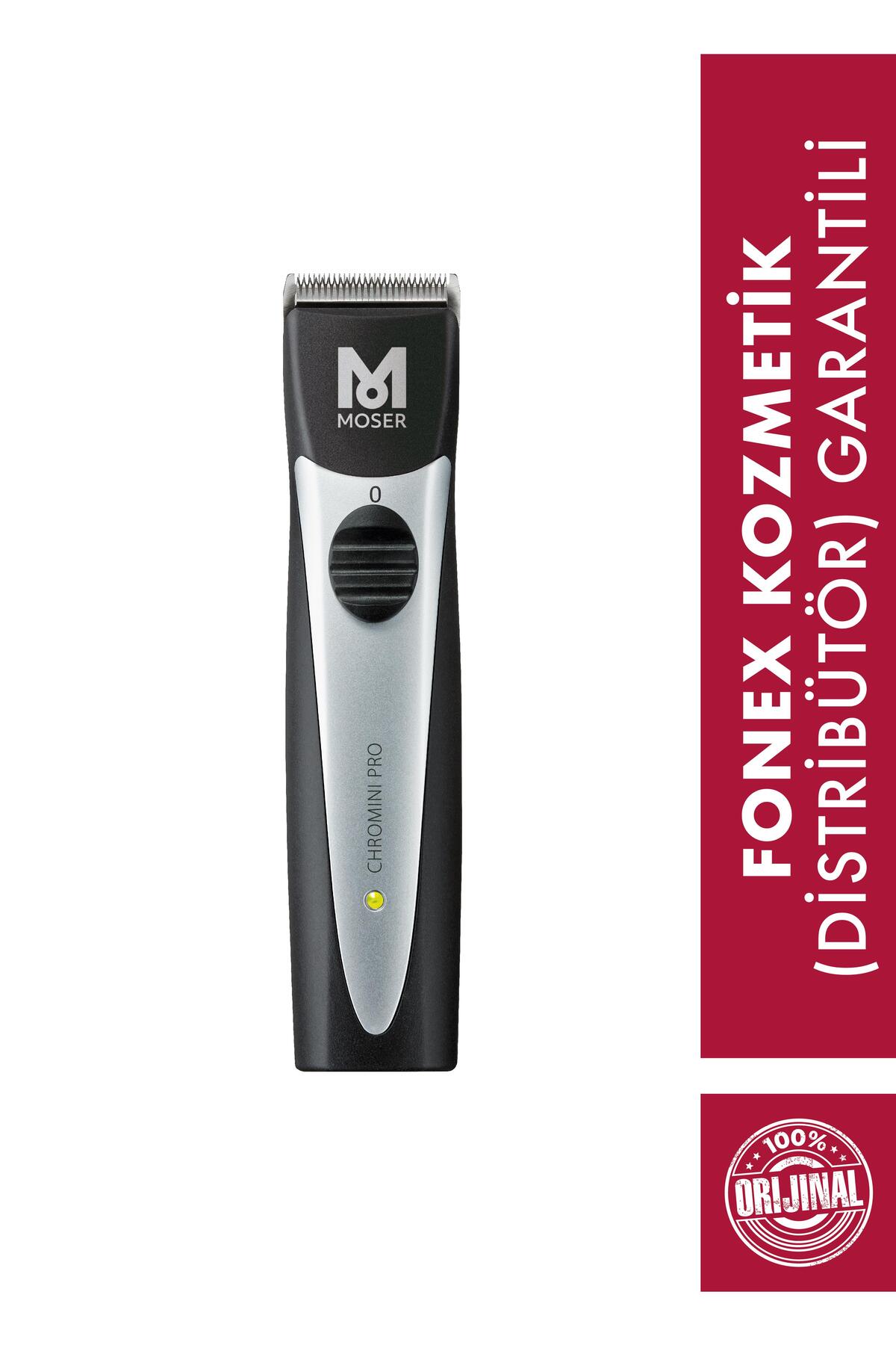 まつど商品 Moser 1591-0062 Chromini Pro Şarjlı Tıraş Saç Sakal Kesme Makinesi
