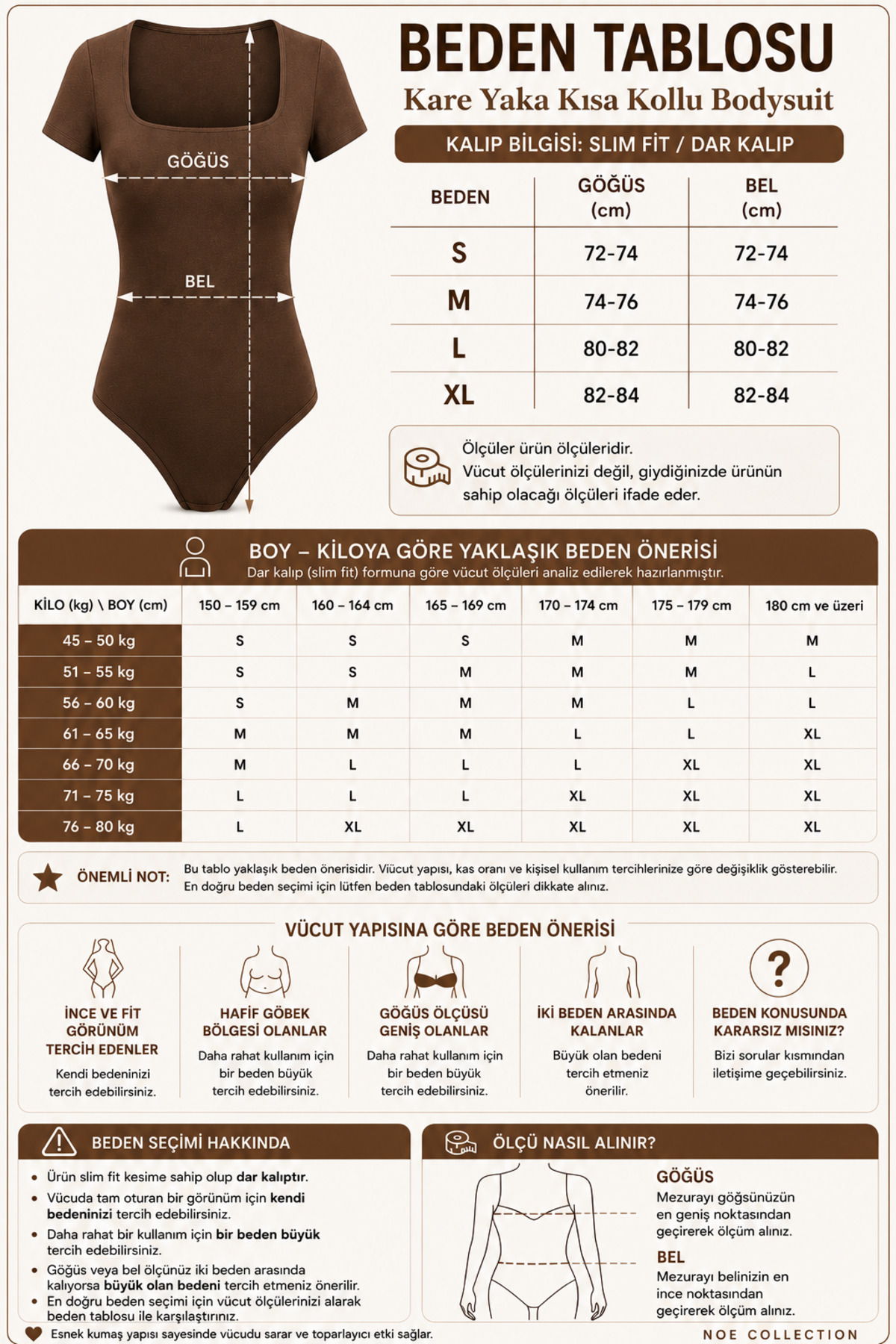 Kare Yaka Kısa Kollu Bodysuit 5