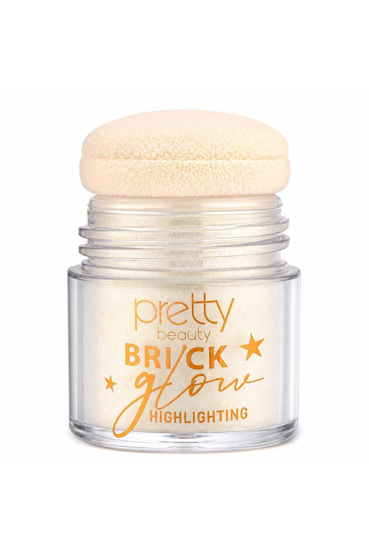 Pretty Hıghlıghtıng • Brıck Glow • Sünger Uçlu Aydınlatıcı • Pretty Aydınlatıcı — sünger uçlu aydınlatıcı — تصویر 2 از 4