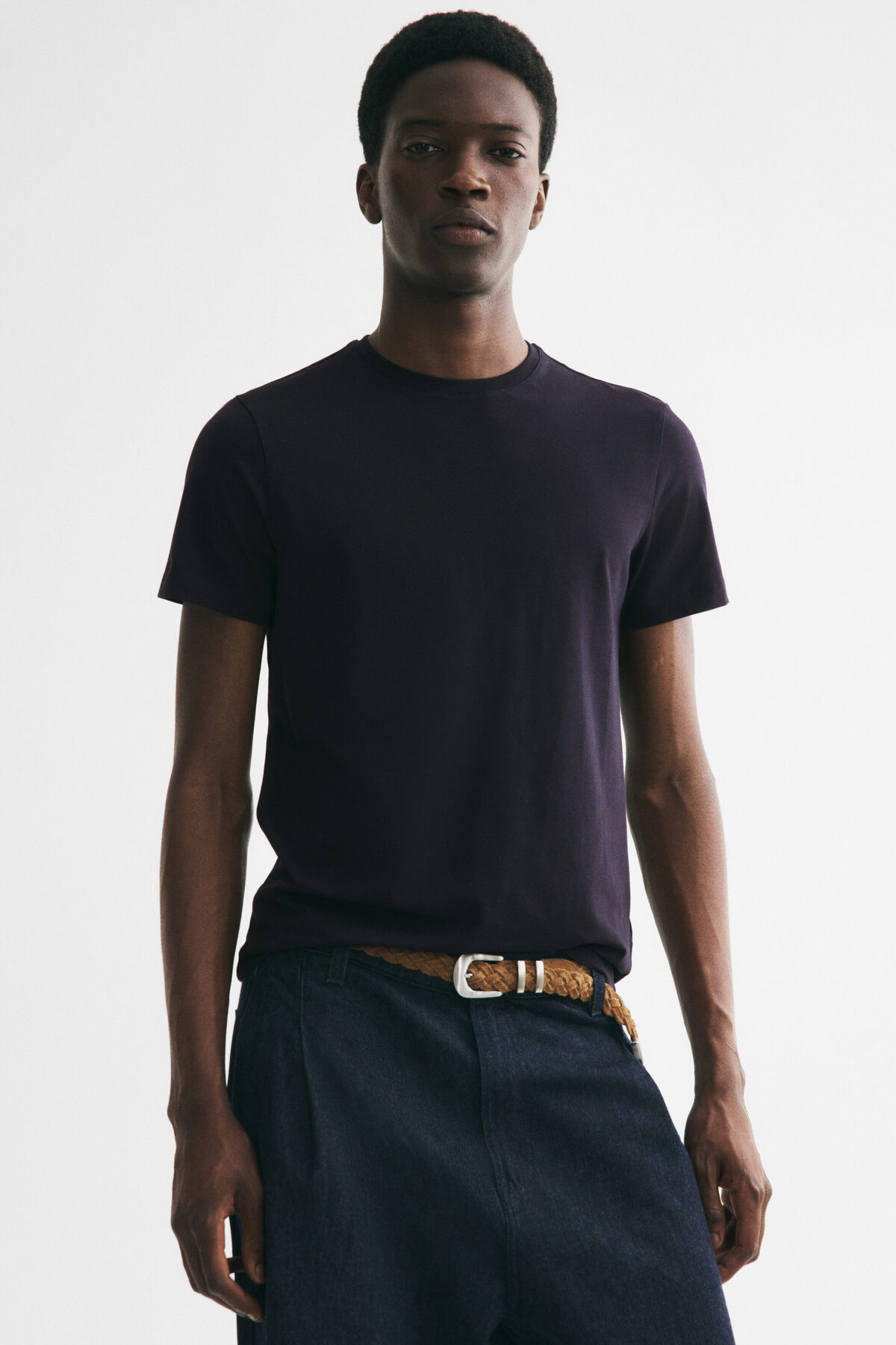 تی شرت اسلیم فیت اچ اند ام تی شرت H&M