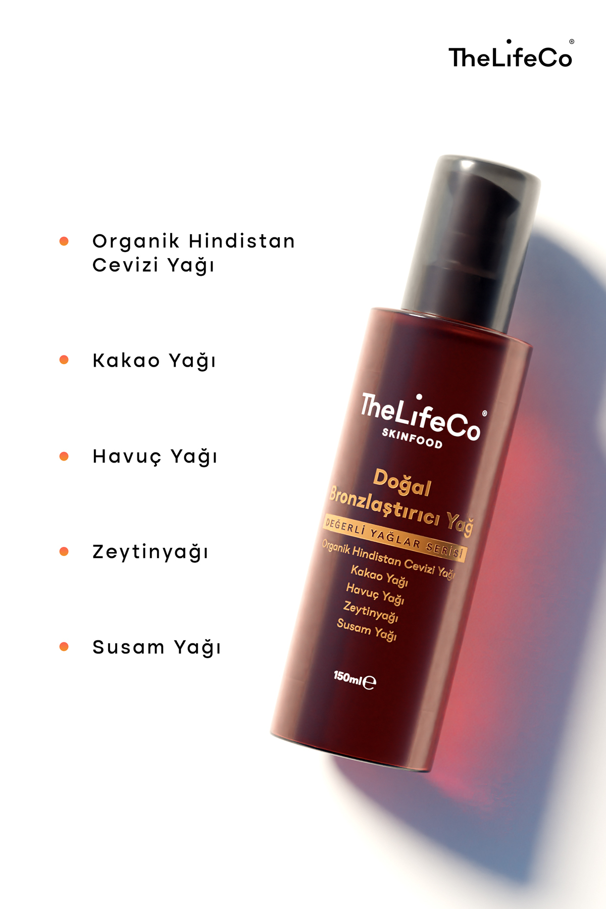 Skinfood Değerli Yağlar Serisi Doğal Bronzlaştırıcı Güneş Yağı 150 ml — 11-226 — تصویر 6 از 7