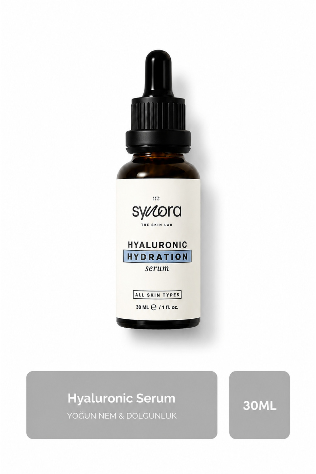 Synora Derin Nemlendirici, Aydınlatıcı, Bariyer Güçlendirici Hyaluronik Asit Serum — SS01001