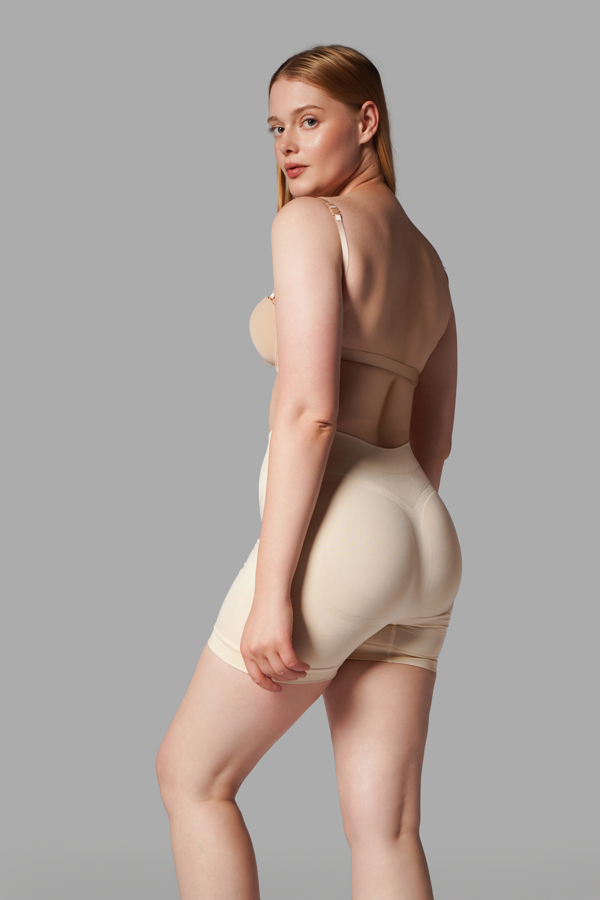FİT WOMEN Push Up Seamless Dikişsiz Popo Şekillendirici Kısa Paçalı Korse 2064 görsel 5
