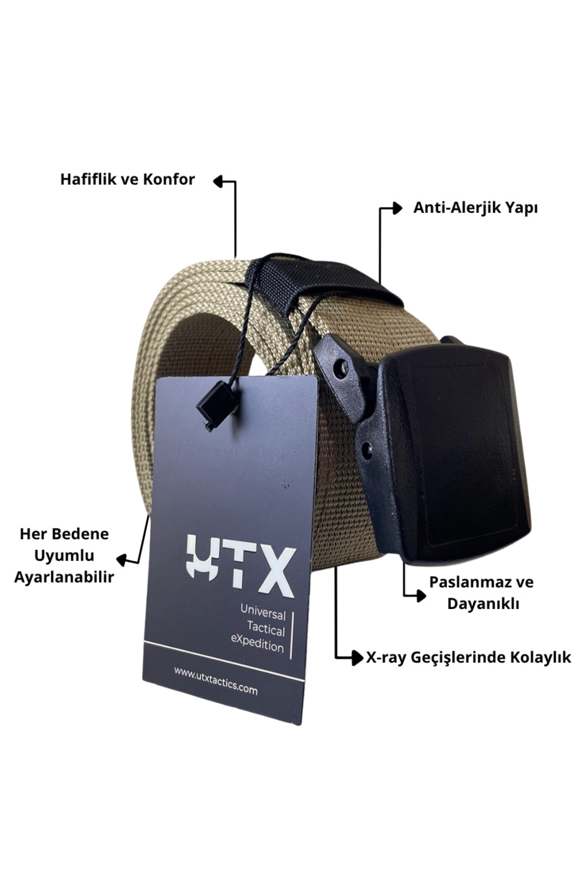 UTX TAKTİK PALASKA-KEMER (Unısex) görsel 2
