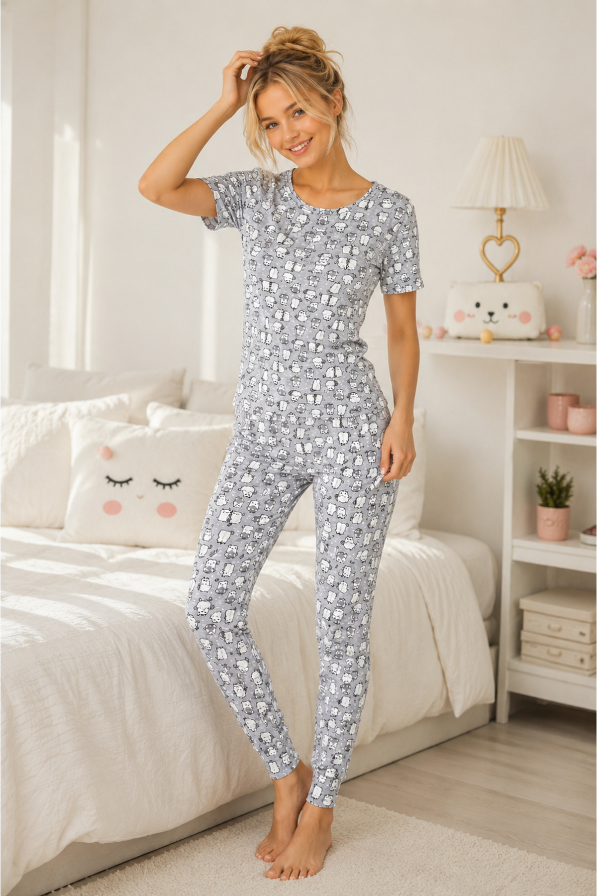 COTTON PAJAMA SET