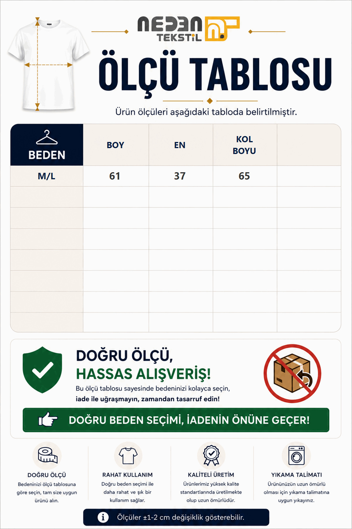Neden Tekstil Siyah Balıkçı Yaka Fitilli Triko Kazak görsel 8