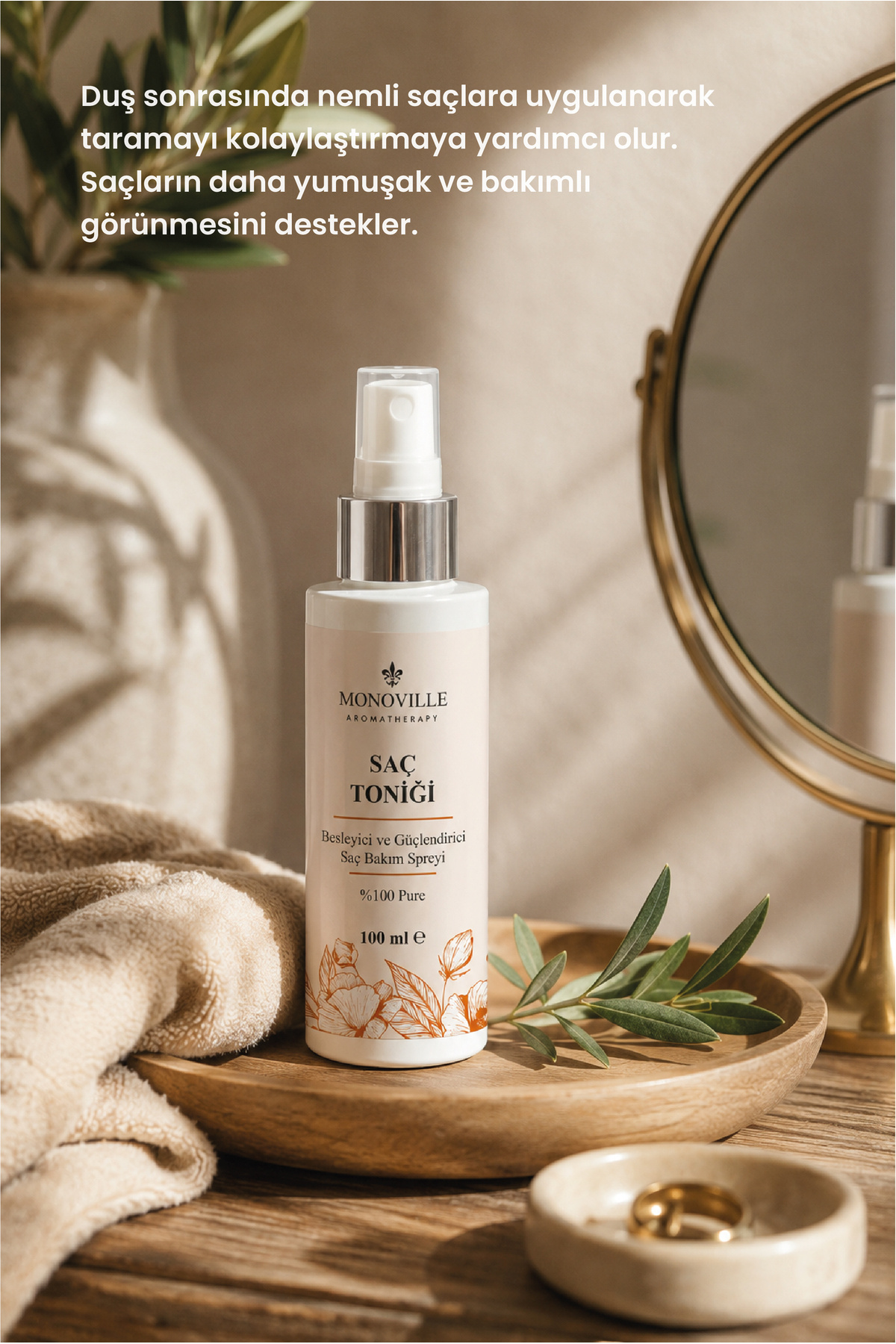 Saç Bakım Spreyi 100 ml (Hair Care Spray) — KH01 — تصویر 2 از 5
