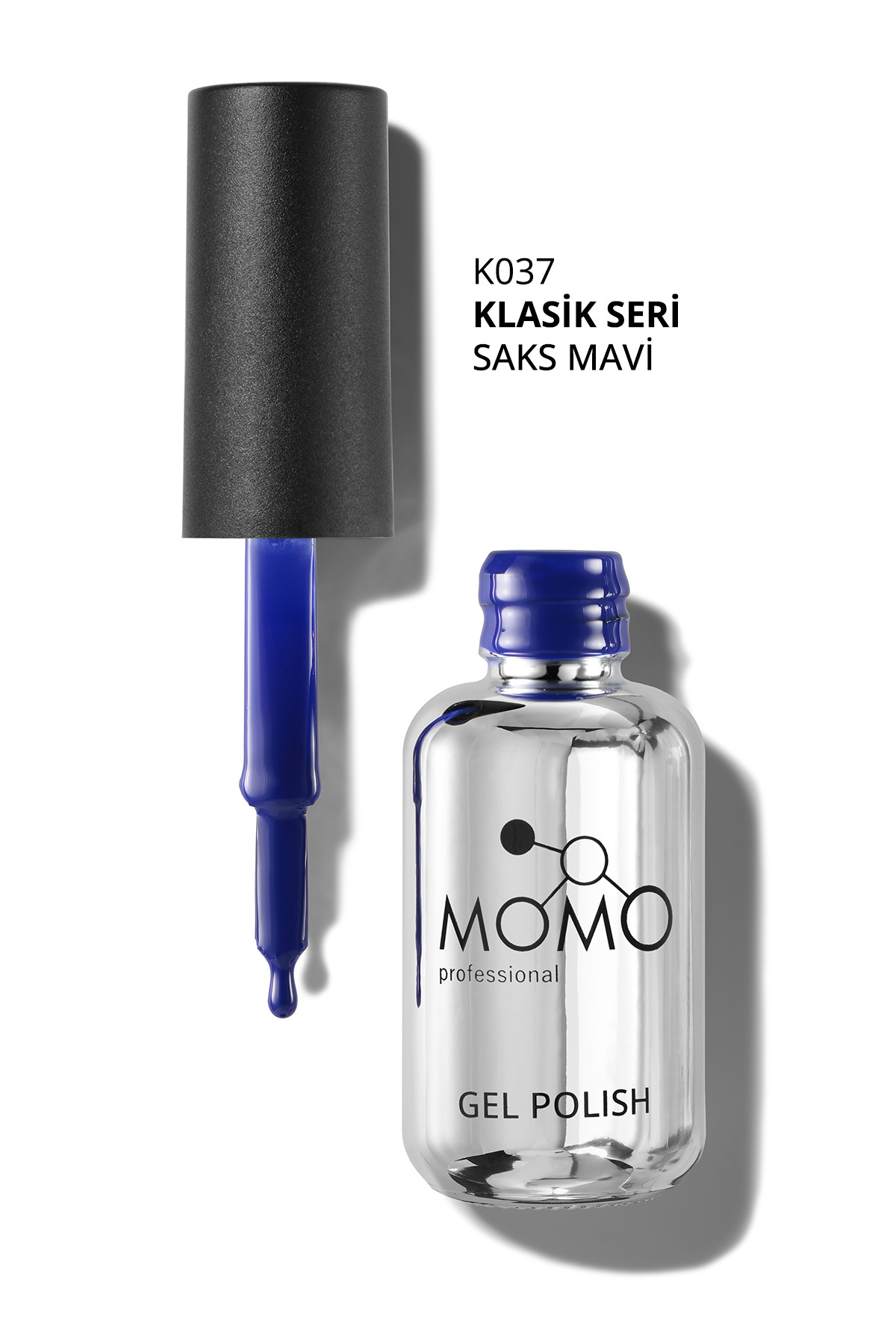 Kalıcı Oje K037,Saks Mavi, 10 ml — آبی 8860101A01S09K037 — تصویر 2 از 7