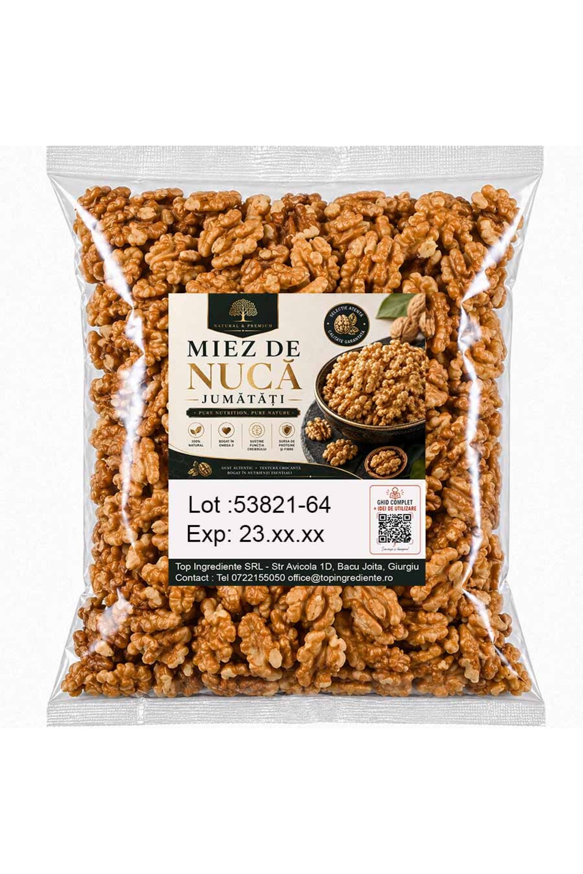 Top Ingrediente Miez de Nuca Jumatati 1kg