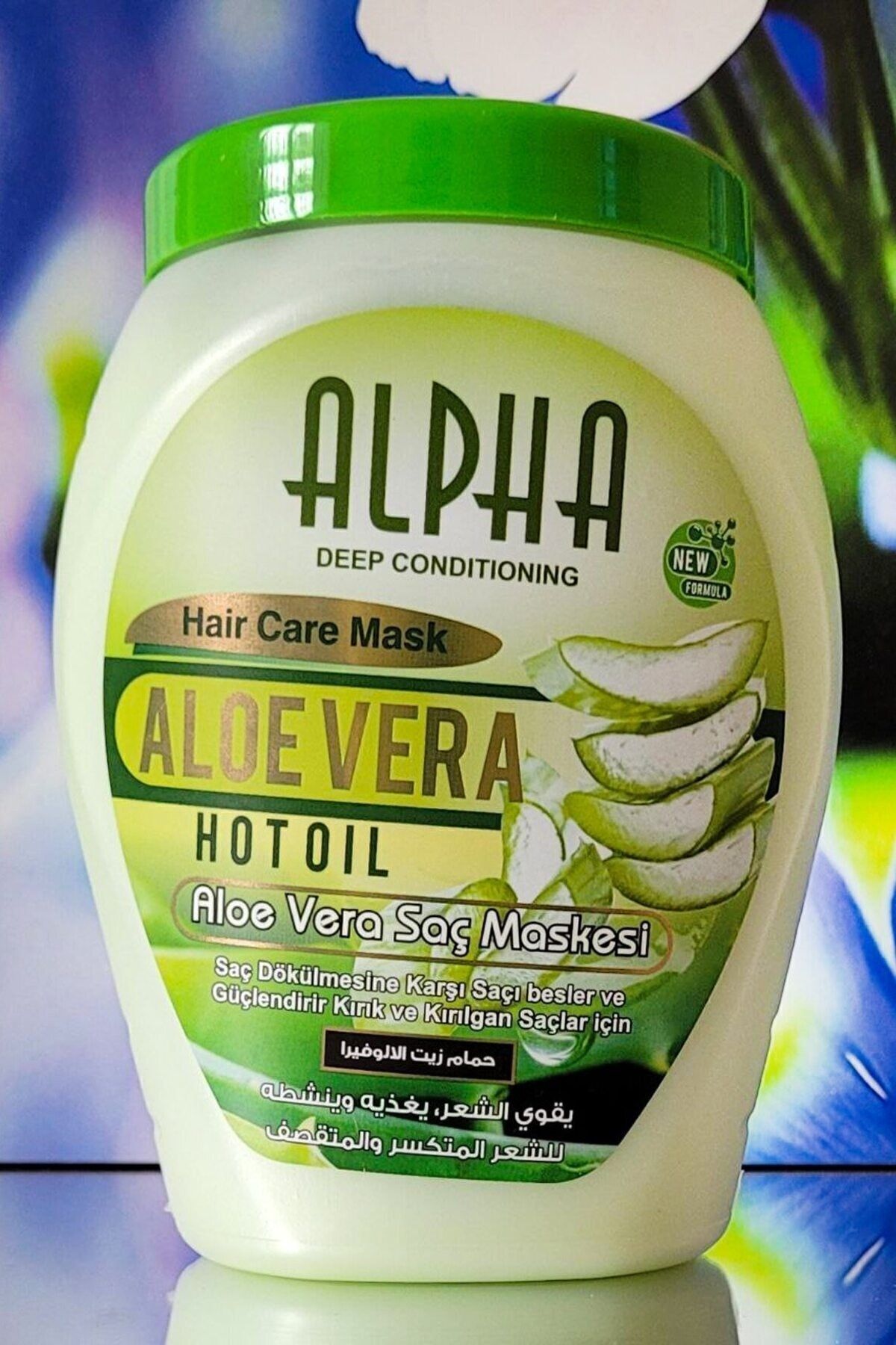 Aloe Vera Saç Maskesi 1000 ml Hair Care Mask — A2A — تصویر 4 از 4