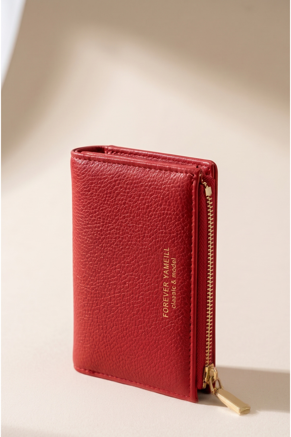 Mazel Design D005 Bozuk Para Bölmeli Fermuarlı Kadın Cüzdan görsel 3