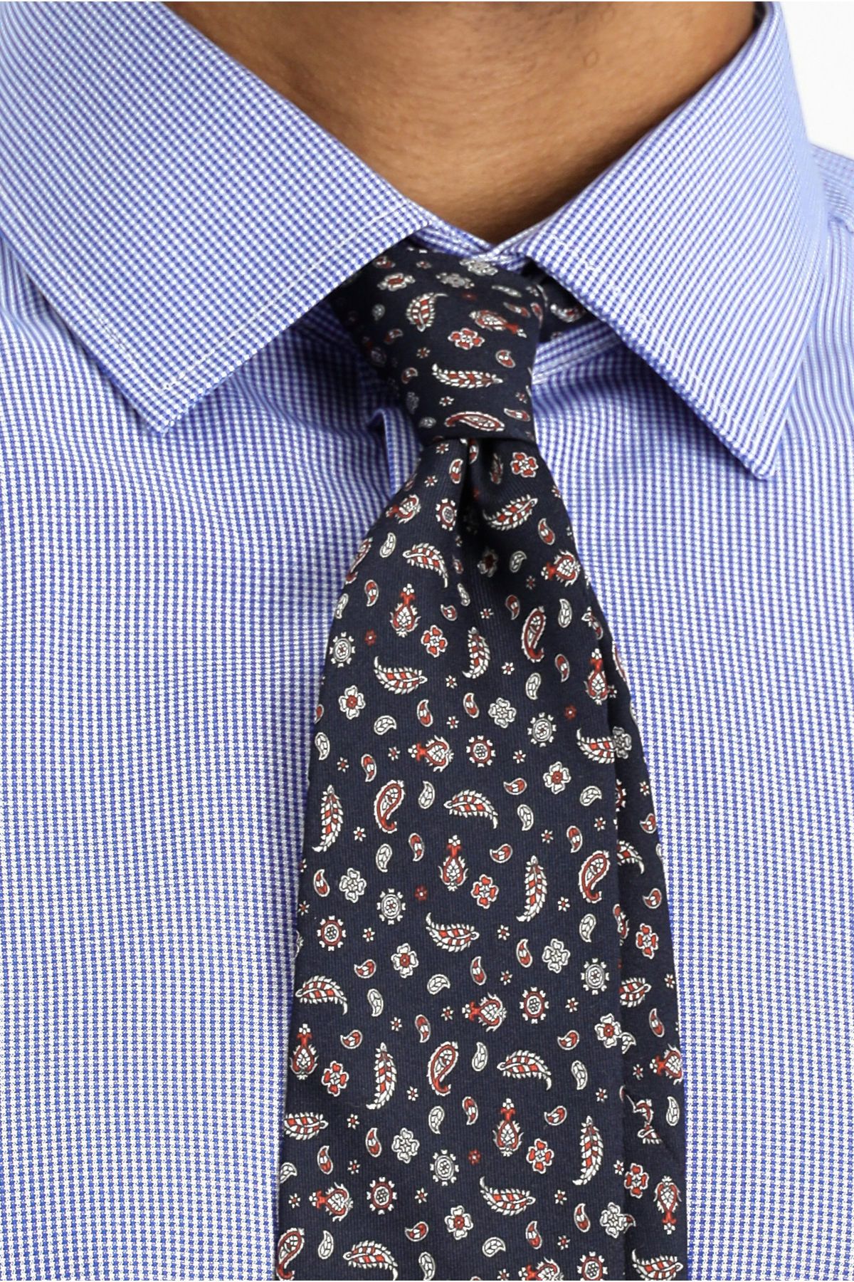 Kiğılı Uzun Kol Slim Fit Dar Kesim Klasik Desenli Pamuklu Kolay Ütülenebilir Gömlek görsel 5