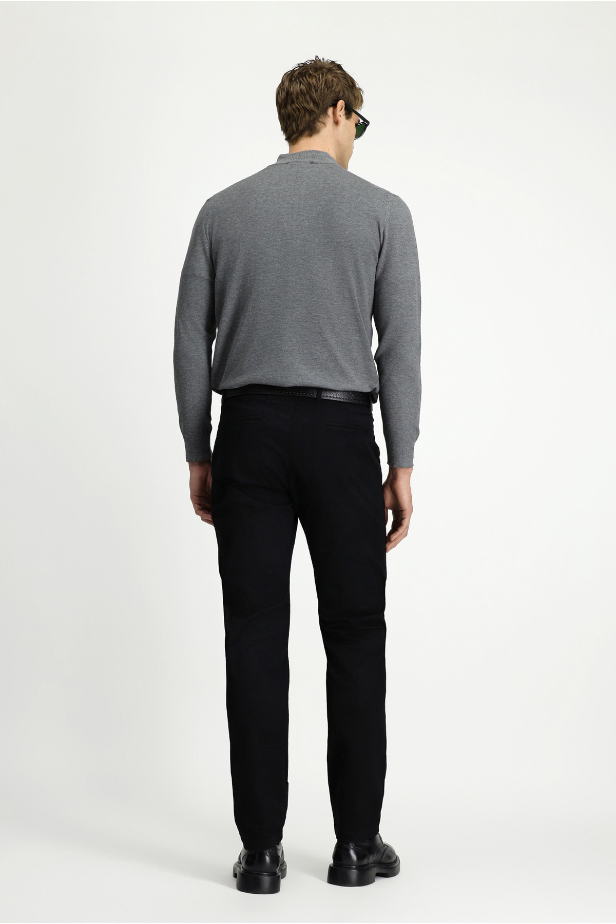 Kiğılı Relaxed Fit Rahat Kesim Yandan Cep Likralı Kanvas / Chino Pantolon görsel 6