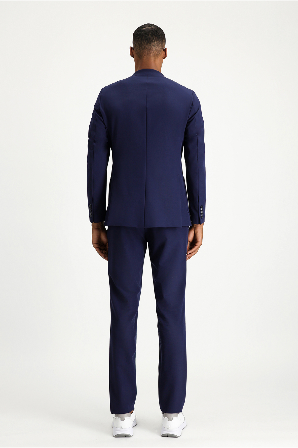 کت و شلوار کلاسیک Techno-Line Super Slim Fit Extra Narrow Cut — سرمه‌ای KSSZ1D76DZ070 — تصویر 6 از 7