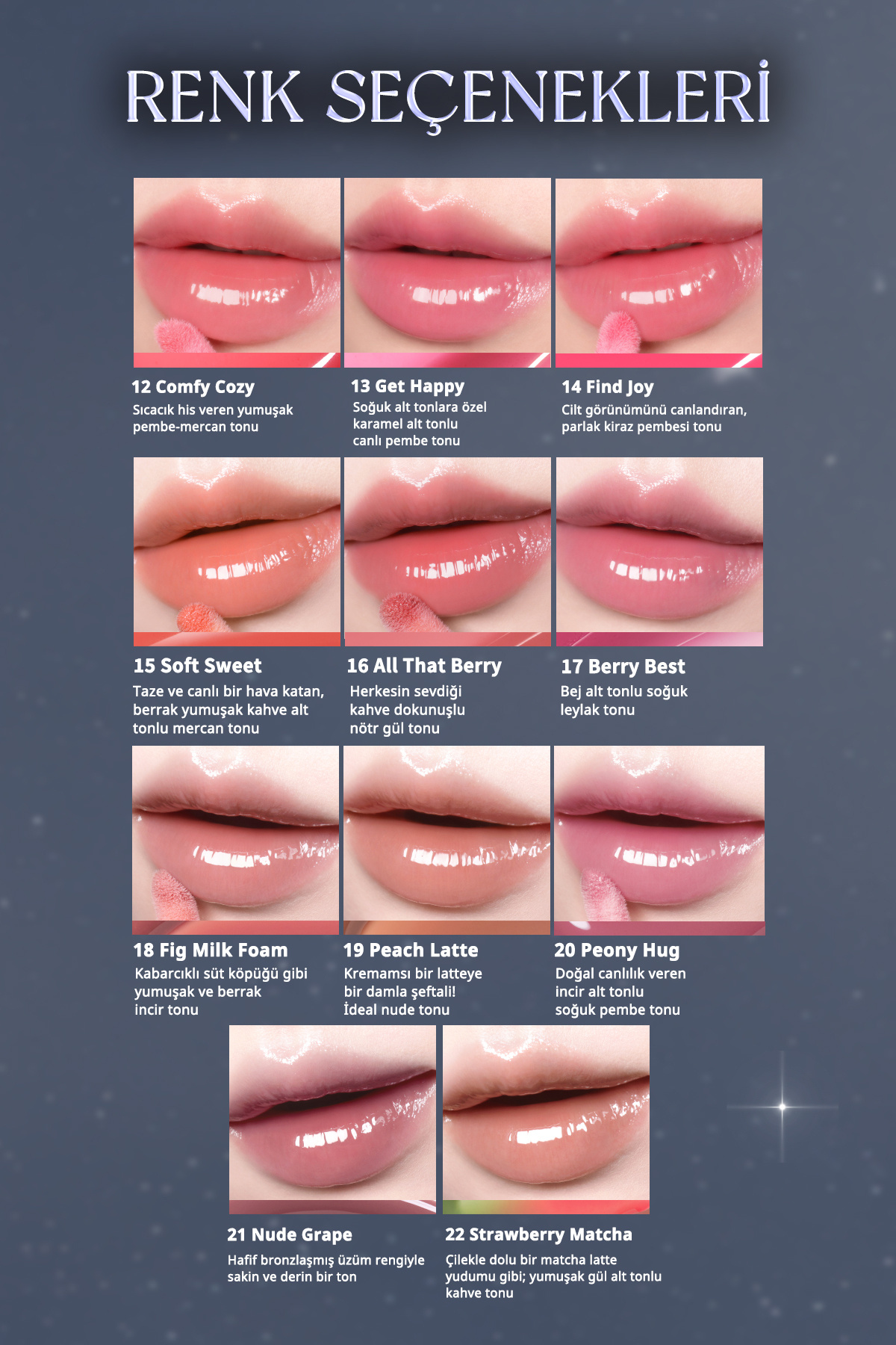 Lila Simli Dudak Dolgunlaştırıcı Gloss Ink Glasting Lip Gloss (P03 Lilac Flare) — صورتی 5568 — تصویر 6 از 8
