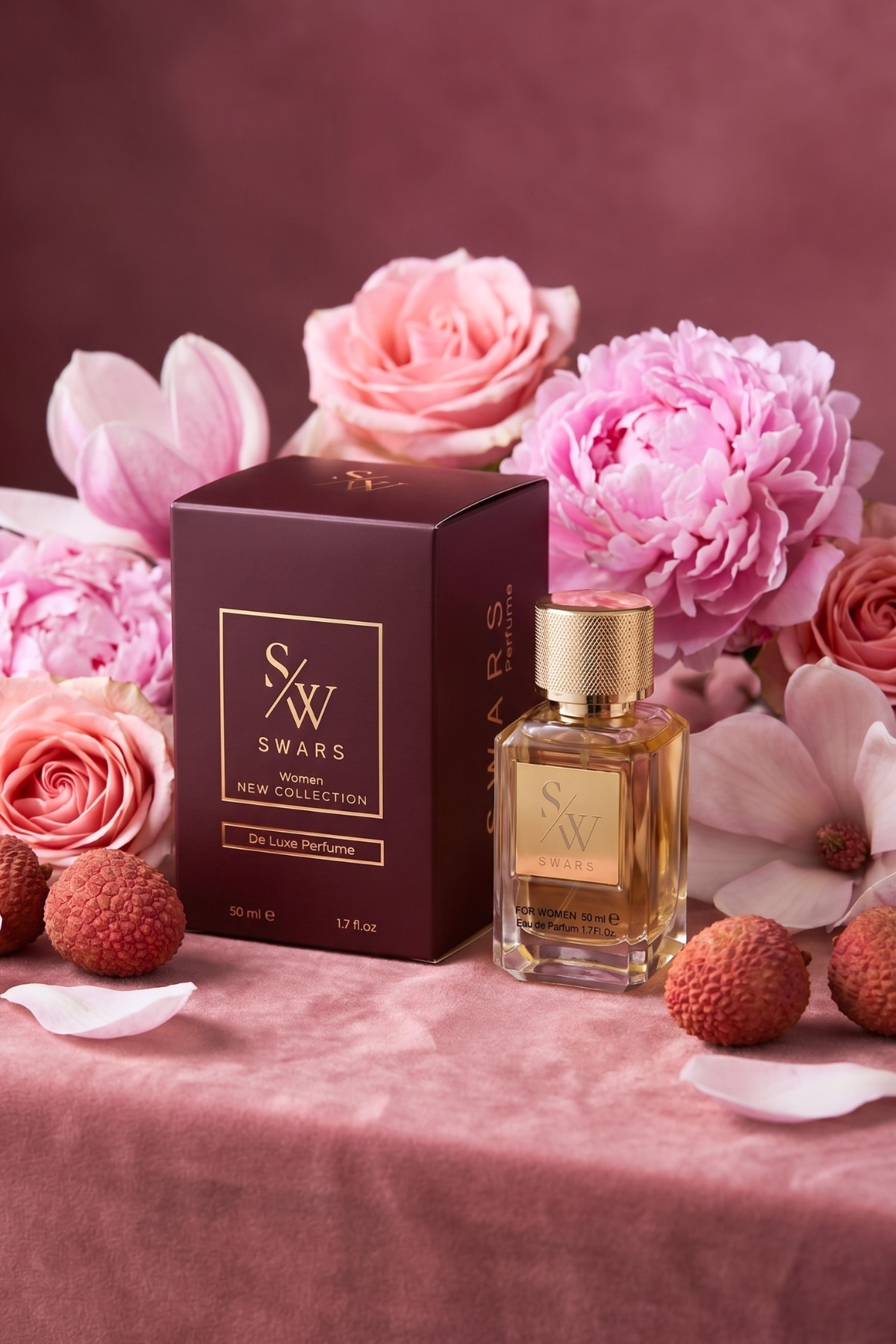 Swars Parfüm W131 Kadın Parfüm Çiçeksi Odunsu Edp 50 ML Gül