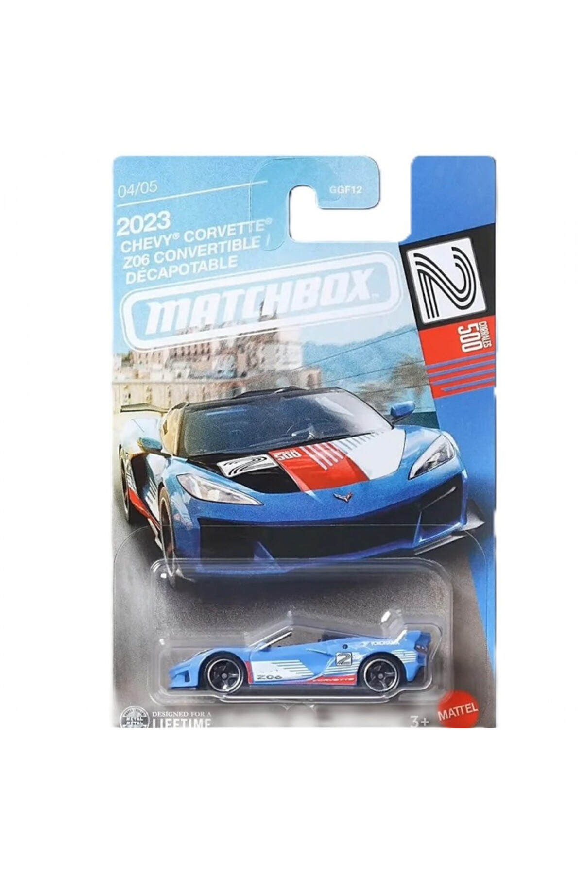 HOT WHEELS Matchbox 2023 Chevy Corvette Z06 Convertible 1:64 Model